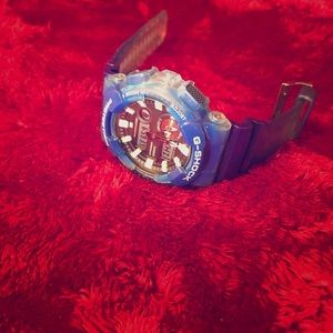 Blue jelly G-Shock.